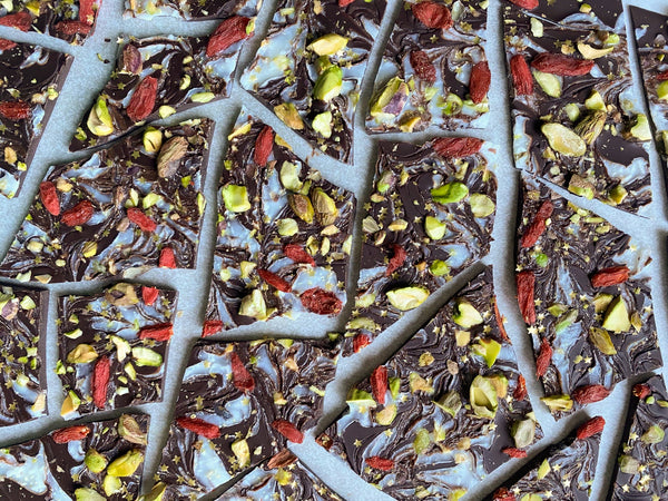 Dark Chocolate Coconut Butter Bark